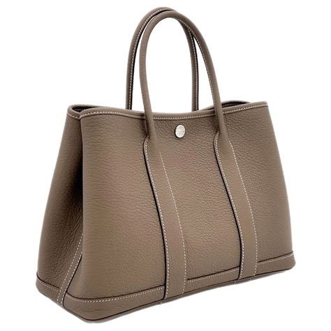 hermes garden party negonda leather|Hermes garden party tote.